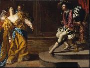 Artemisia gentileschi Esther before Ahasuerus Spain oil painting artist
